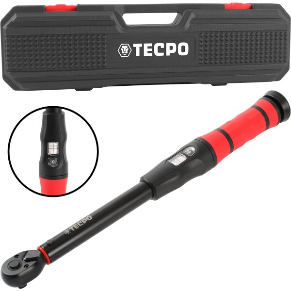 TECPO Drehmomentschlüssel mit 3/8" Antrieb 10-110 Nm