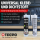 TECPO Universal Klebe- und Dichtstoff FLEX SEAL 522 SCHWARZ 1K MS-Polymer UV-stabil und witterungsbeständig
