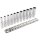 TECPO Steckschlüssel Satz, Zollgrößen 1/4", 11-tlg + Umschaltknarre 1/4"