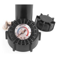 300119 TECPO Bremsenentlüftungsgerät + DOT4, 1L