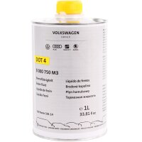 300119 TECPO Bremsenentlüftungsgerät + DOT4, 1L