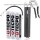 TECPO Einhand-Fettpresse + 3x Universal Mehrzweckfett EP2, 400g