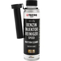 4x TECPO Injektor Reiniger ESTER Benzin Einsprizdüsen Additiv, 300 ml