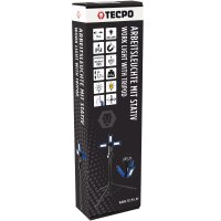 TECPO COMPACT CONNECT LED Baustrahler 4000 Lumen AKKU Arbeitsstrahler Kabellos