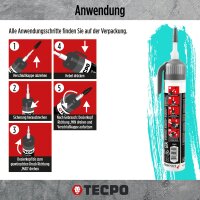 TECPO Hochtemperatur Silikon Dichtung HSD 30 schwarz, 200 ml