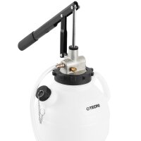 TECPO Getriebeöl-Befüllsystem 7.5 L mit 20 Adaptern Automatik-, CVT- und Doppelkupplungs-Getriebe für professionelle Werkstattbefüllung