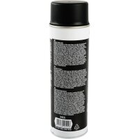 6x 500 ml TECPO Autolack schwarz matt
