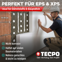 TECPO Universal Montagekleber Ultra FIX Power Baukleber 480g Weiß