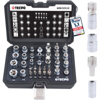 TECPO Außen und Innentorx Stecknüsse Bits, 3/8...