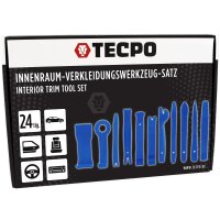 TECPO Innenraum Werkzeug Satz Türverkleidung Zierleisten Satz 24-tlg.
