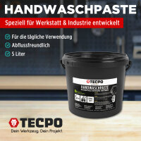 TECPO Handwaschpaste Handreiniger für KFZ Werkstatt 5L