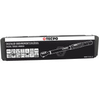 TECPO Digitaler Drehmomentschlüssel 1/4" 6,3 mm 1,5–30 Nm mit Display und Speicherfunktion