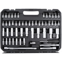 TECPO Steckschlüssel-Satz 192-tlg. – 1/4", 3/8", 1/2" Antrieb