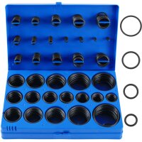 TECPO O-Ring Gummidichtungsringe Sortiment 419-tlg. Gummi...
