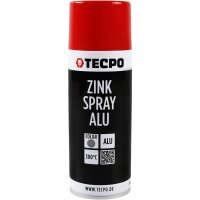 TECPO Zink Spray ALU Hell 400 ml bis 300°C...
