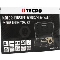 TECPO Motor-Einstellwerkzeug-Satz passend für Nissan Renault Opel