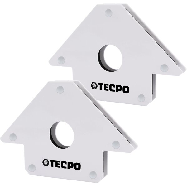 2x TECPO Magnet Schweißwinkel 22.6 kg 50 lbs