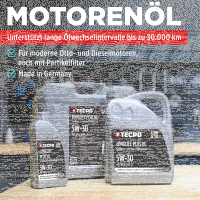 1L TECPO 5W-30 LONGLIFE PLUS MOTORÖL für VW...