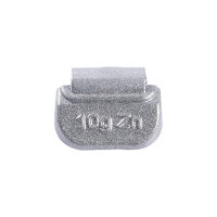 TECPO Auswuchtgewichte - Schlaggewichte 10g Zink für Stahlfelgen, 100-tlg.