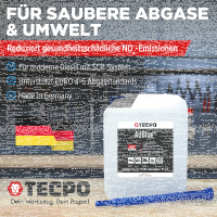 2x TECPO AdBlue® mit Ausgießer 10 Liter SCR...