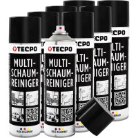 TECPO Multi-Schaumreiniger, 8x 500 ml Aktivschaum...