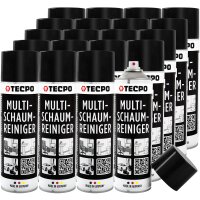 TECPO Multi-Schaumreiniger, 20x 500 ml Aktivschaum...