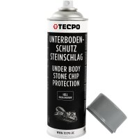 3x TECPO Unterbodenschutz überlackierbar hell, 500 ml