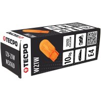 TECPO Glühbirnen Set, 12V-21W, WY21W, WX3x16d, 50 Stück