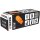TECPO Glühbirne 12V-21W, W21W Orange + 12V-21W, W3X16D Glassockel