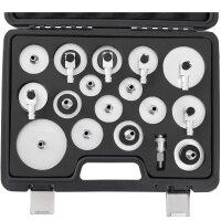 TECPO Adapter-Satz für Bremsen-Entlüftungsgeräte, 17-tlg.