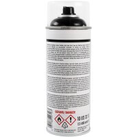 5x TECPO 1K Farbspray Schwarz Teppich / Fußmatten, 400 ml