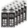 10x TECPO 1K Farbspray Anthrazit Teppich / Fußmatten, 400 ml