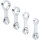 TECPO Drehmomentadapter-Set mit 12-Kant Ringschlüssel-Adapter 3/8" 10-tlg.