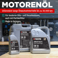 48L TECPO 5W-30 LONGLIFE PLUS MOTORÖL für VW...