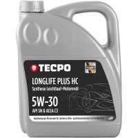 5L TECPO 5W-30 LONGLIFE PLUS MOTORÖL für VW 504.00 507.00 MB 229.31 229.51 BMW LL-04 C30 + Motor Doctor Motoröl Anti-Verschleißschutz, 300 ml