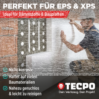 3x TECPO Universal Montagekleber Ultra FIX Power Baukleber 480g Weiß