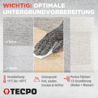6x TECPO Universal Montagekleber Ultra FIX Power Baukleber 480g Weiß