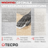 8x TECPO Universal Montagekleber Ultra FIX Power Baukleber 480g Weiß