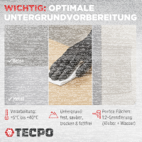 24x TECPO Universal Montagekleber Ultra FIX Power Baukleber 480g Weiß