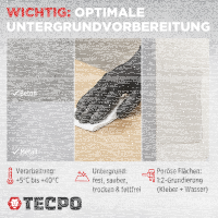 48x TECPO Universal Montagekleber Ultra FIX Power Baukleber 480g Weiß