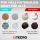 60x TECPO Universal Montagekleber Ultra FIX Power Baukleber 480g Weiß