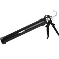 TECPO Scheibenkleber MS-Polymer 2x 290 ml + Einhand Fettpresse 380 mm