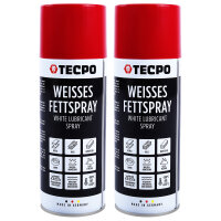 TECPO Weisses Fettspray Sprühfett White Grease 2x...