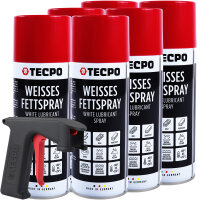 TECPO Weisses Fettspray Sprühfett White Grease 36x...
