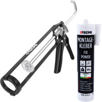 TECPO Montagekleber Fix Power, 480g Universal Baukleber...