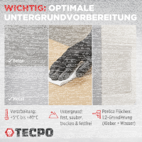 TECPO Montagekleber Fix Power, 480g Universal Baukleber Kartuschen Kraftkleber mit Skelett-Kartuschenpresse