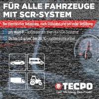 4x TECPO SCR Anti-Kristall Additiv Konzentrat AdBlue® 250 ml