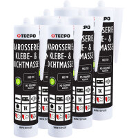 6x TECPO Karosserie Klebe & Dichtmasse KKD 701...