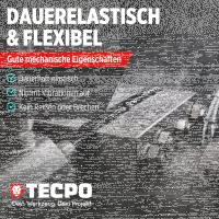 3x TECPO Universal Klebe- und Dichtstoff FLEX SEAL 522 SCHWARZ 1K MS-Polymer UV-stabil und witterungsbeständig