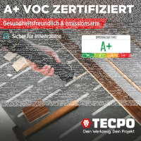 TECPO Montagekleber Fix Power 4x480g Universal Baukleber Kartuschen Kraftkleber mit Skelett-Kartuschenpresse